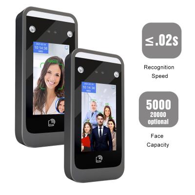 China 4.3 Inch LINUX Facial Recognition Access Control System 1.2G Dual Core for sale
