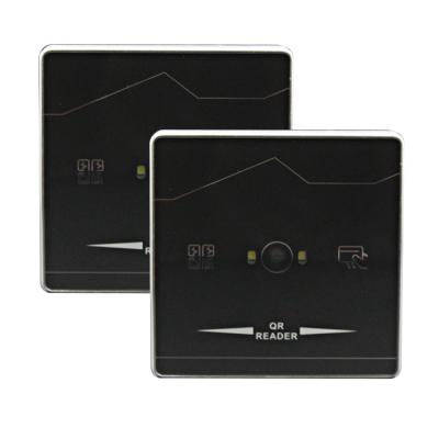 China Hotel Office Usb Uhf Rfid Reader RS485 WG RFID NFC Card QR Code Reading for sale