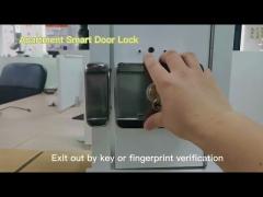 Digital app Wifi biometric smart fingerprint  lock double sided fingerprint door lock