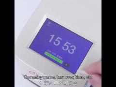 CE FCC certified time clock OEM digital Attendance Time recording machine punch card time recorder