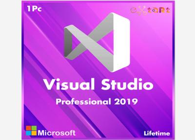 Китай 1,8 ключ Майкрософта Visual Studio 2019 гигагерца профессиональный глобальный продается