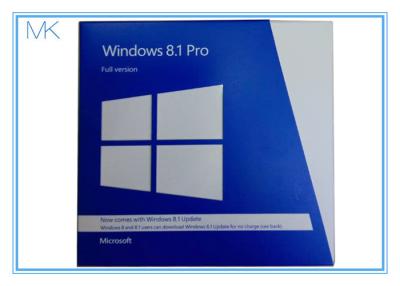 China Microsoft Windows 8,1 Pro Volledig SKU met 64 bits fqc-06913 verzegelde Kleinhandelspakketvensters 8,1 Download met 32 bits Te koop