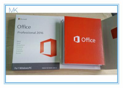 China Llave auténtica 2016 del producto del profesional de Microsoft Office 32 COA de memoria USB del pedazo/64 pedazos en venta