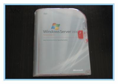 China Microsoft  Windows Server 2008 Versions Standard Retail Pack 5 Clients English 32bit 64bit for sale
