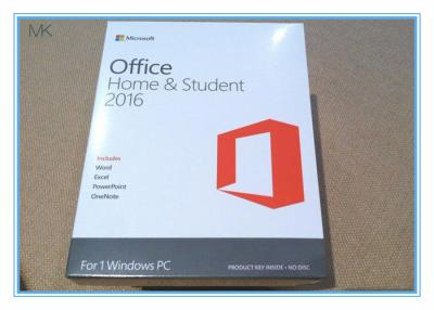 China Microsoft Office 2016 Home And Student Edition Pc Download Lifetime Activation for sale