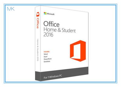 Chine Professionnel activation de 2016 de Windows Microsoft Office à la maison et d'étudiant d'OEM de clé en ligne à vendre