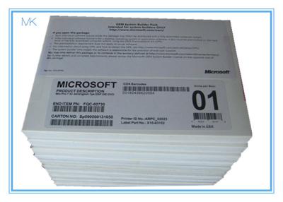 China Professional Microsoft Update Windows 7 SP1 64bit OEM System Builder DVD 1 Pack Work Well for sale
