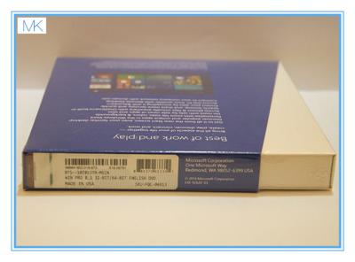 China Windows 8.1 Pro 64 Bit Pack Product Key Of OEM System Builder Channel Software for sale