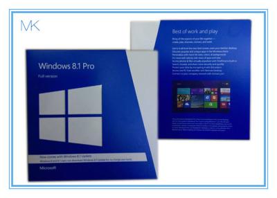 China Windows 8.1 Pro 32 64 Bit Full Version Windows Pro Retail Online Activation for sale