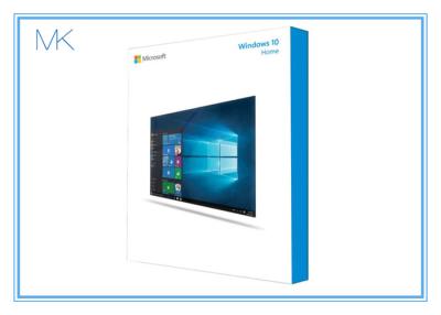China Genuine Microsoft Windows 10 Home 64 Bit Oem Full Version System Builder Retail Box for sale