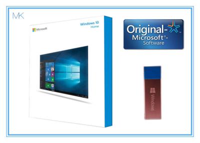 China 64 Bit DVD OEM License Microsoft Windows 10 Operating System  / home Software French activation online for sale