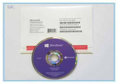 China Italian / French / English Microsoft Windows 10 Pro OEM 64 Bit Full Version usable for sale