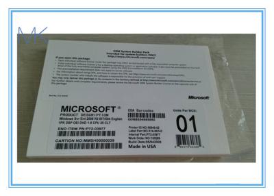 China Microsoft Windows Server 2008 Versions R2 Enterprise OEM 64 Bit English 25 CLT for sale