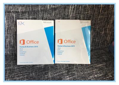 China Ms Office Home And Business Microsoft Office 2013 Retail Box Medialess Win English for sale