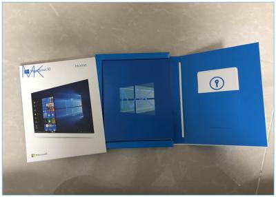 China Caixa completa varejo nova de 32 bits/64-bit do sistema operacional home de Microsoft Windows 10 do coreano do Usb Rs em linha à venda