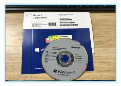 中国 SP 1 x 64Bitマイクロソフトの更新のWindows 7 OEM 1pk DSP OEI DVD FQC - 08289 販売のため