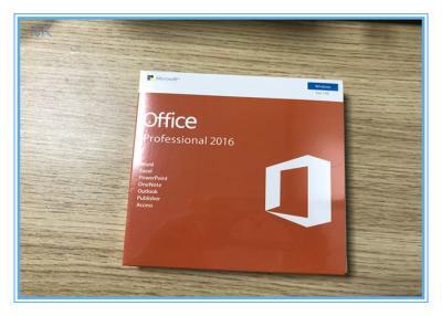China Engelstalige Microsoft Office-Professional 2016productcode voor Vensterssysteem Te koop