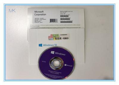 Chine 64 boîte 1909 au détail d'OEM DVD Windows 10 de bit pro à vendre