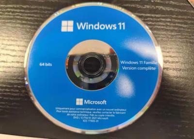 Chine Version à la maison du permis 21H2 de clé de boîte d'OEM de KW9-00636 UEFI Microsoft Windows 11 DVD à vendre