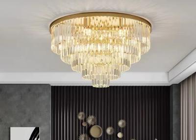 China Decorating Ceiling Lights Led Fixtures Modern Home Bedroom K9 Crystal Ceiling Lamp for sale