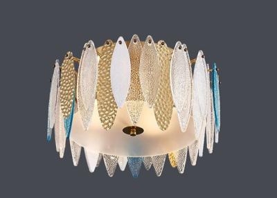 China Factory Price Modern Colorful Big Glass Led Ceiling Lamp For Home for sale