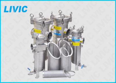 China High Pressure Filter Housing , Stainless Basket Strainer With 0.05-33㎡Filter Area for sale