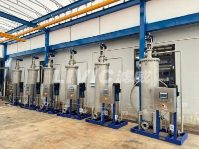 China PLC Customized Automatic Self Cleaning Filter With Long Cleaning Cycle for sale