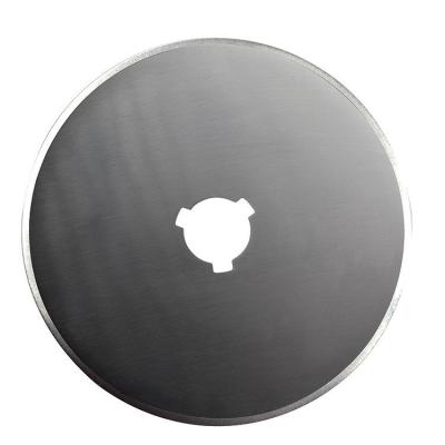 China Rueda de corte de tela de carburo de tungsteno redonda de cuchilla de máquina de corte de tela de 120 mm en venta