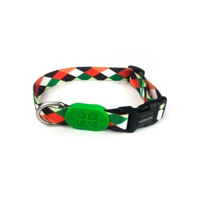 China S M L Xsmall Padded Polyester Dog Collar And Leash Sublimation Printing for sale