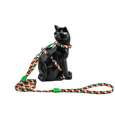 China Small Cat Walking Harness And Leash Travel Use for sale