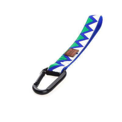 China L Personalised Pet Accessories Dog Leash Lanyard Short Lanyard With Carabiner Strap Handle for sale