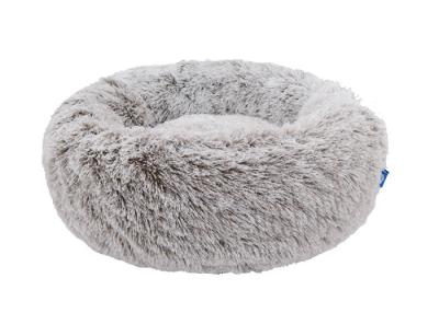 China Faux Fur Donut Washable Dog Bed for sale