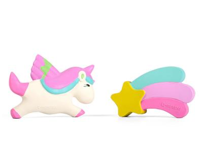 China Brinquedos de borracha indestrutíveis estrela e Unicorn Shaped Floating do cão de TPR à venda
