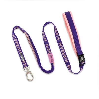 China Walking Hands Free Anti Pull Dog Leash Waist Belt System Reflective Dog Leash 6' for sale