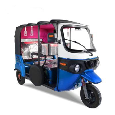 China Modern Electric Cargo Tricycle Taxi Bajaj Style Tuk Tuk Electric Vehicle 4 Seats for sale