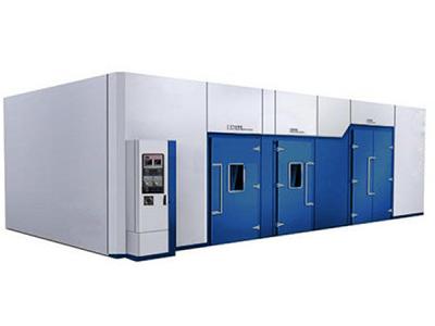 China Automotive Walk In Environmental Chamber 1500KG Steel Heat Load and 3000W Light for sale