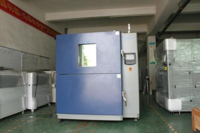 China Thermal Shock Climatic Test Chamber Air Damper Controlled Three Zone Hot Cold Air Stream for sale