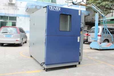 China Hot Cold Thermal Shock Environmental Test Chamber Basket Transmission Two Zone for sale
