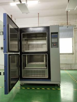 China Máquina de prueba del choque de la eficacia alta, modo de enfriamiento de la unidad del equipo del choque termal en venta