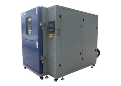 China Multiple Relay Control Modes Two Zone Thermal Shock Test Chamber With Burning Fire Resistant And Low Error for sale