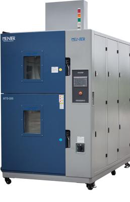 China Multiple Relay Control Modes Two Zone Thermal Shock Test Chamber 25L~1000L for sale