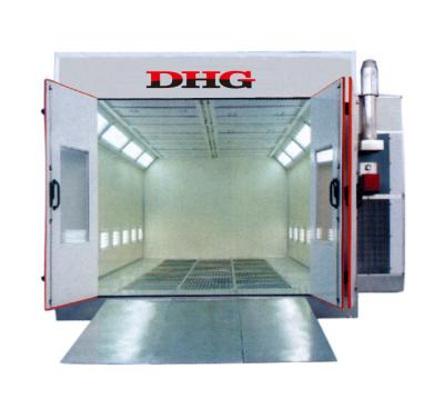 China Portable Infrared Spray Painting Booths 380V , 3-fold Door For Vehicle for sale