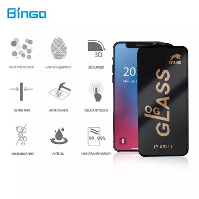 China 9H Tempered Glass Mobile Phone OG Screen Protector For IPhone 14 for sale