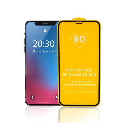 Chine Anti verre trempé cassé de protecteur de l'écran 9d de protecteur en verre transparent de l'écran 2.5D pour Iphone 12 pro Max Phone à vendre