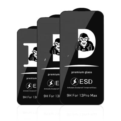 China Esd Anti Static 3D Screen Protector For IPhone 11 12 13 Pro Max for sale