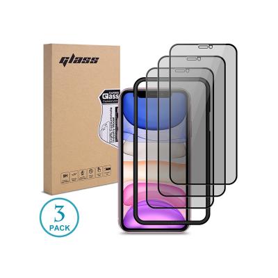 China High Durability Privacy Screen Protector Anti Fingerprint Customizable Tempered Glass for sale