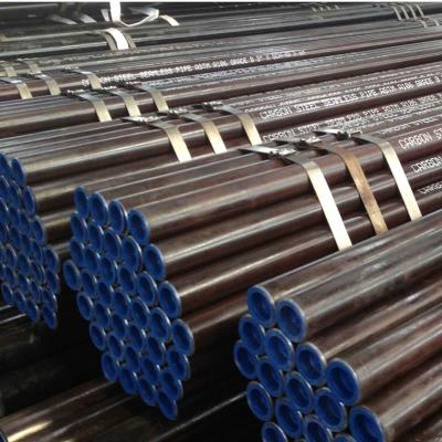 China Black Varnished Carbon Steel Pipe Round ASTM A106 Gr B Pipe for sale