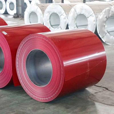 China SPCC PPGI PPGL 0.6mm 0.8mm 1.0mm Color Prepainted Galvalume Steel Coil for sale