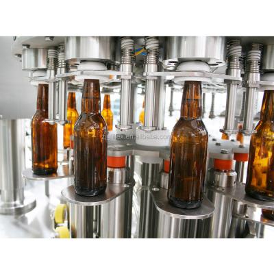 China Full Set Automatic Beer Filling Machine High Productivity Capping Equipment for sale