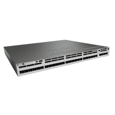 China WS-C3850-24S-S Conmutador de red Gigabit Ethernet Cisco Catalyst 3850 24 puertos GE SFP en venta